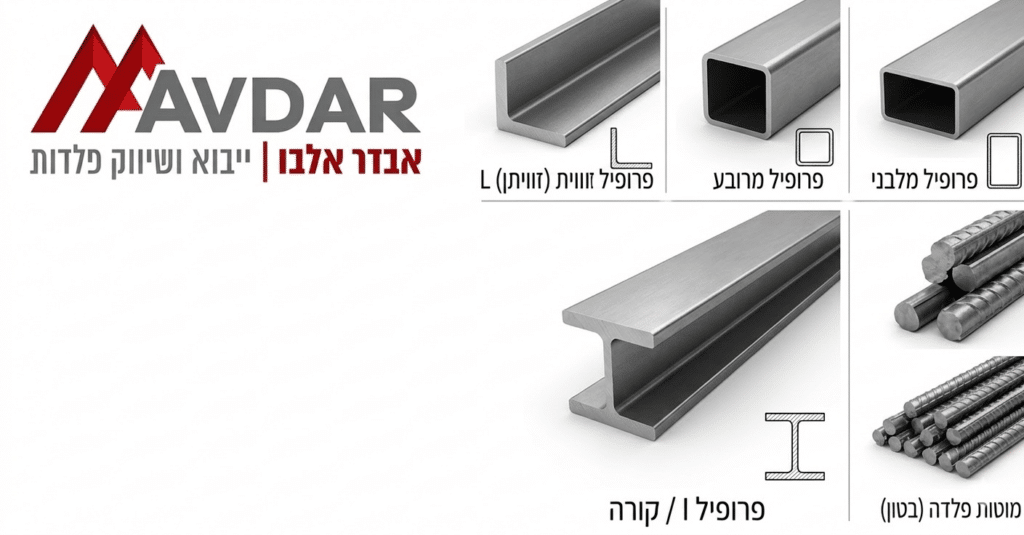אספקת פלדה למסגריות - אבדר אלבו