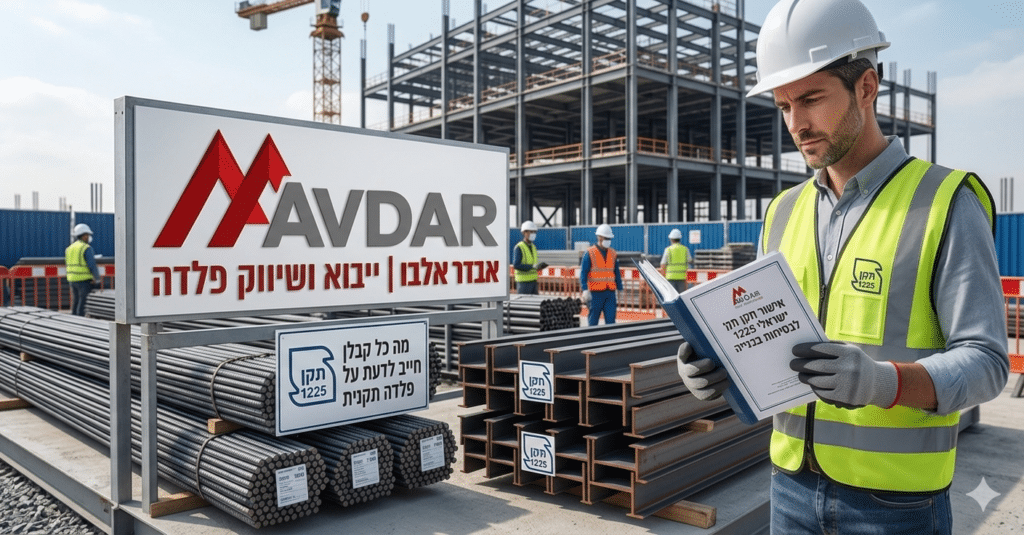 תקן ישראלי 1225 - מאמר של אבדר אלבו