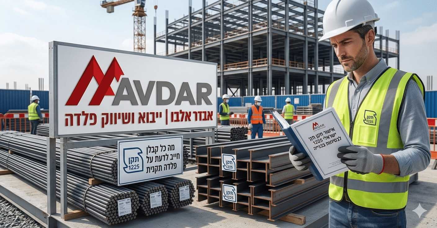 תקן ישראלי 1225 - מאמר של אבדר אלבו